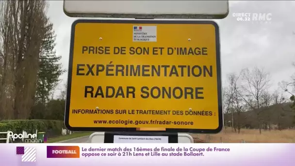 Les radars sonores arrivent au bord des routes