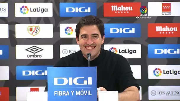 Rueda de prensa Rayo Vallecano vs Getafe CF