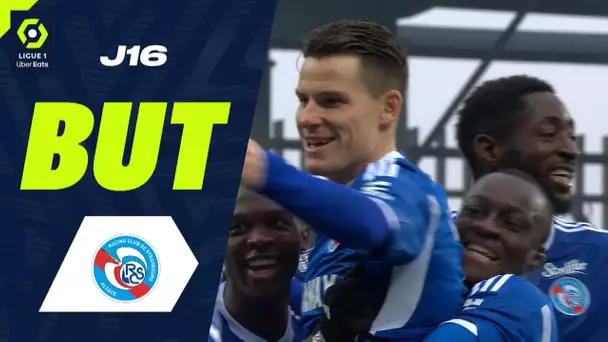 But Kévin GAMEIRO (49' - RCSA) FC LORIENT - RC STRASBOURG ALSACE (1-2) 23/24