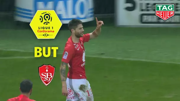 But Paul LASNE (20') / Stade Brestois 29 - AS Saint-Etienne (3-2)  (BREST-ASSE)/ 2019-20