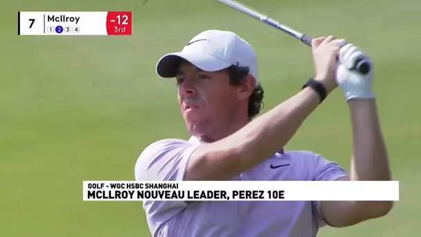 Rory McIlroy nouveau leader, Perez 10ème