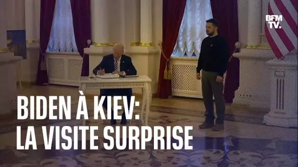 Joe Biden à Kiev: la visite surprise