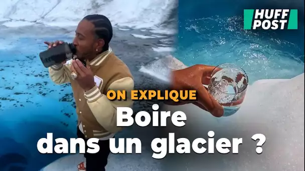 Boire de l’eau de glacier comme Ludacris sur TikTok ? Ce n’est pas la meilleure des idées