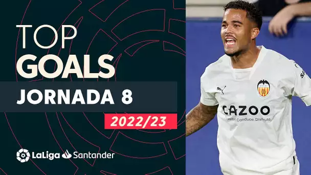 LaLiga TOP 5 Goles Jornada 8 LaLiga Santander 2022/2023