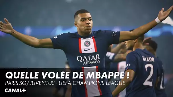 Sublime ouverture du score de Mbappé ! - PSG / Juventus - Ligue des Champions (1re j.)