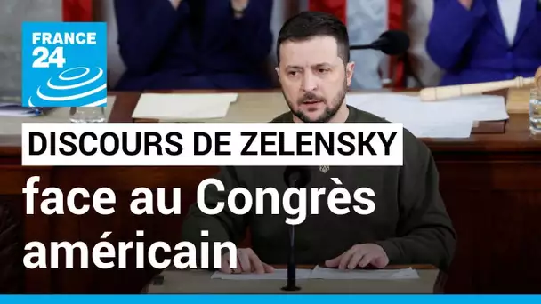 REPLAY : Discours de Zelensky face au Congrès américain, acclamé par les élus • FRANCE 24