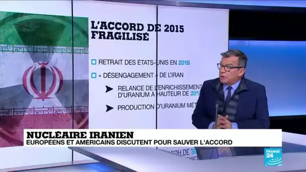 L'accord sur le nucléaire iranien au centre de discussions entre Européens et Américains