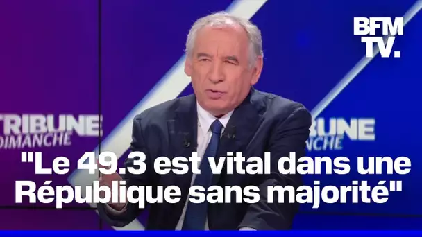 Budget, retraites, immigration: l'interview en intégralité de François Bayrou, président du Modem