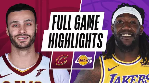 CAVALIERS at LAKERS | FULL GAME HIGHLIGHTS | March 26, 2021