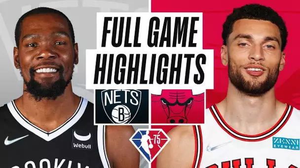 NETS at BULLS | FULL GAME HIGHLIGHTS | November 8, 2021