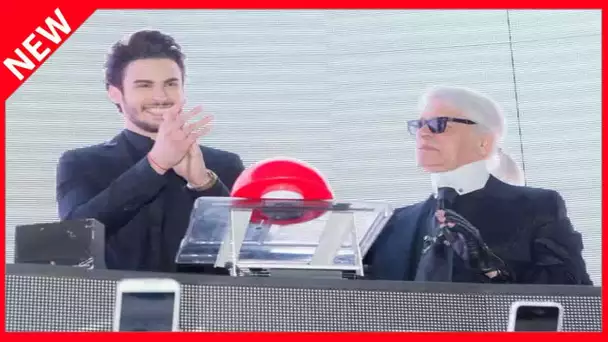 ✅  Héritage de Karl Lagerfeld : Baptiste Giabiconi affirme être “le premier héritier”