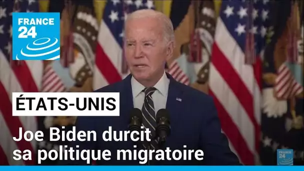 Joe Biden fait fermer temporairement la frontière mexicaine aux migrants clandestins • FRANCE 24