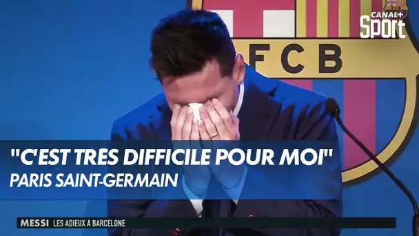 Les larmes de Messi - Ligue 1 Uber Eats