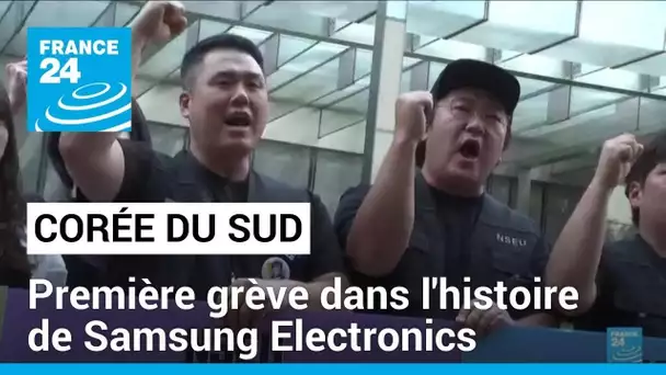 Corée du Sud : première grève dans l'histoire de Samsung Electronics • FRANCE 24