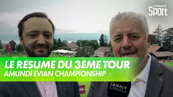 Le résumé du 3ème tour Evian Champ