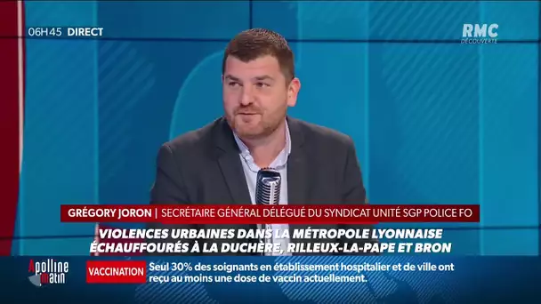 Grégory Joron, représentant du syndicat Unité SFP Police FO, est notre invité