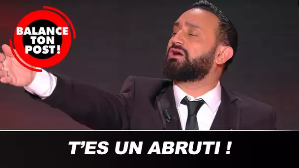 "T'es un abruti !" Clash entre Cyril Hanouna et Juan Branco, avocat Gilet jaune