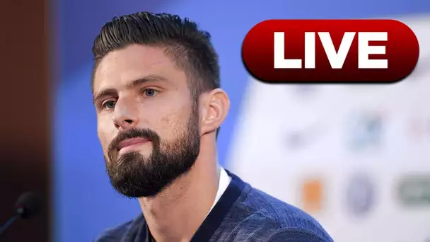 🔴 LIVE 🇫🇷 Suivez en direct la conférence de presse d'Olivier Giroud et d'Aurélien Tchouaméni