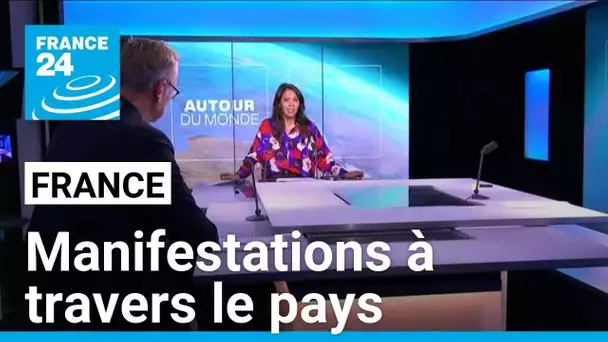 Manifestations à travers la France contre le "coup de force de Macron" • FRANCE 24