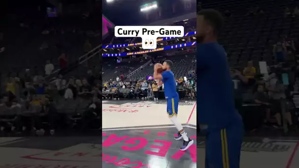 See how  Stephen Curry gets ready for #NBAPreseason action! 👀🔥|#Shorts