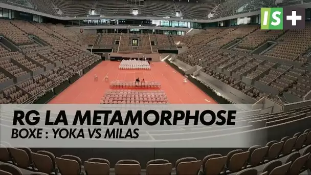 La métamorphose de Roland Garros pour la boxe