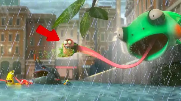 Larva se fait prendre dans une tempête de pluie! Compilation animée pour enfants | WildBrain Enfants