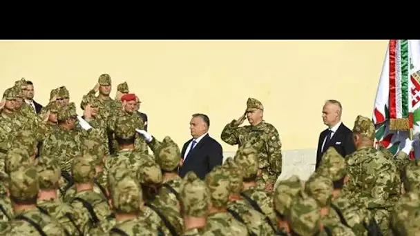 Face à la "guerre à l'Est" et aux "migrants illégaux", Viktor Orban investit dans son armée