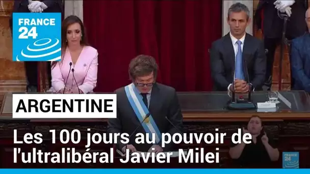 Argentine : les 100 jours au pouvoir de l'ultralibéral Javier Milei • FRANCE 24