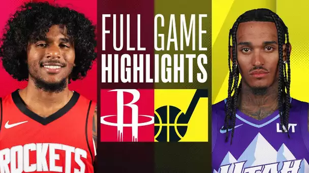 ROCKETS at JAZZ | NBA PRESEASON FULL GAME HIGHLIGHTS | October 7, 2024