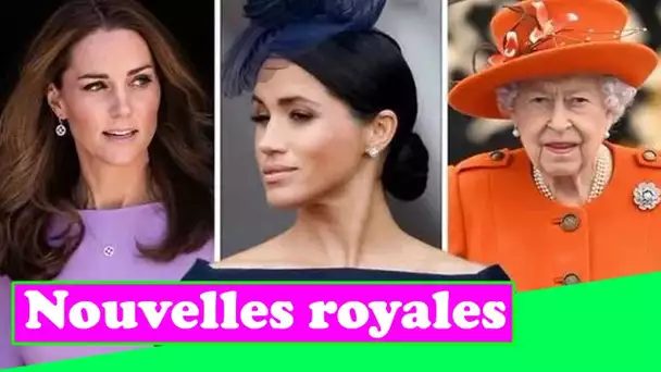 Meghan Markle glisse la couronne de Kate et de la reine en tant que duchesse nommée royale «la plus