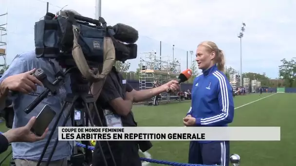 Les arbitres en répétition générale