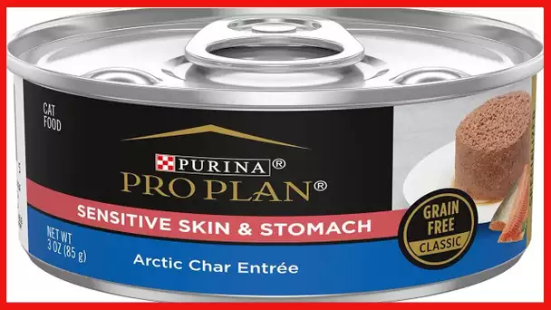 Purina Pro Plan Sensitive Skin and Stomach Cat Food Wet Pate, Sensitive Skin and Stomach Arctic