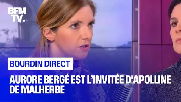 Aurore Bergé face à Apolline de Malherbe en direct