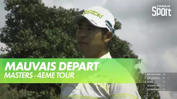 Premier départ délicat pour Matsuyama