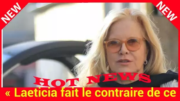 «Laeticia fait le contraire de ce qu’aurait voulu Johnny», Sylvie hérissée contre la veuve du