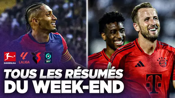 TOUS les RÉSUMÉS DU WEEK-END - 02-03 novembre - Barcelone SPECTACULAIRE, Coman MARQUE encore !