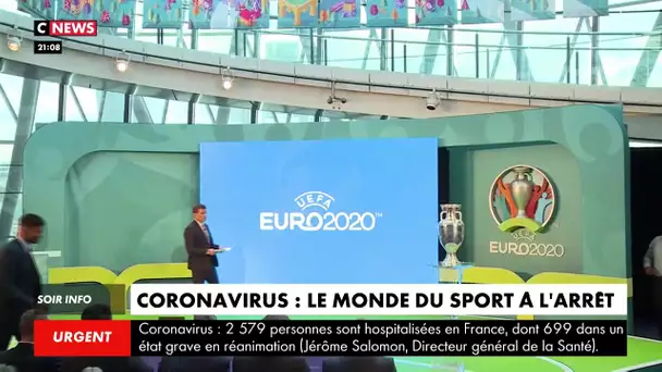 Coronavirus : le monde du sport à l'arrêt