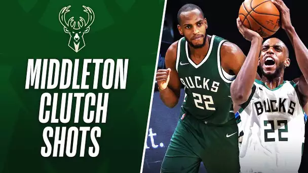 Khris Middleton's Career CLUTCH Shots! 🔥