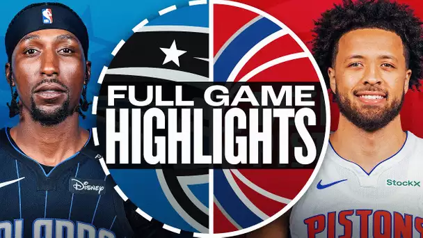 MAGIC at PISTONS | FULL GAME HIGHLIGHTS | January 1, 2025