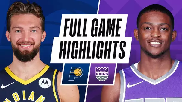 PACERS at KINGS  | FULL GAME HIGHLIGHTS | January 11, 2021