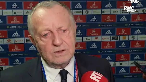 OL : "Si cela devait perdurer, je préfèrerais m’en aller", le message d'Aulas envers les supporters