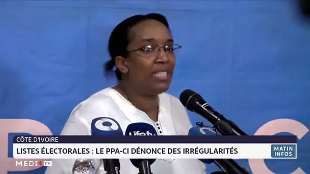 Listes électorales en Côte d’Ivoire: Le PPA-CI dénonce des irrégularités