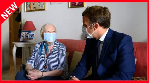 ✅  Emmanuel Macron « beau, mieux qu'à la télé » : cette mamie a craqué pour le président