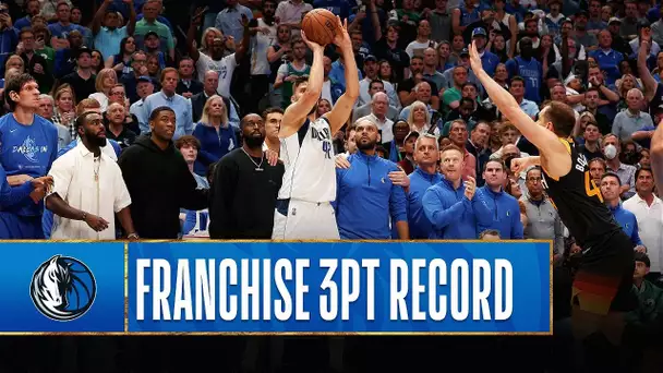 Mavericks Set New Franchise Playoff 3-Point Record!