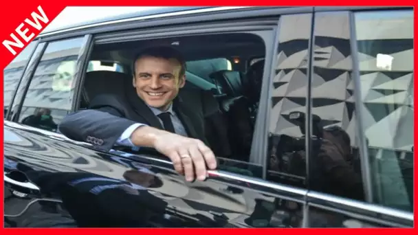 ✅  La voiture blindée d’Emmanuel Macron en panne : l’incident fait jaser