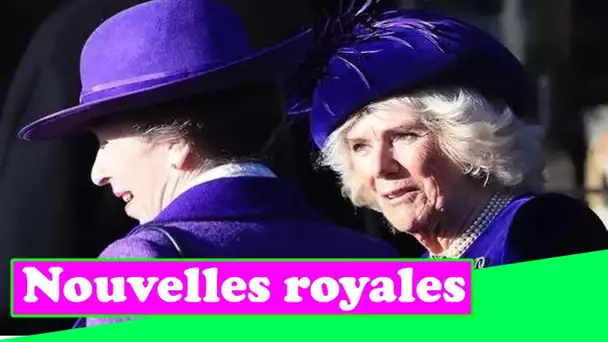 Le moment gênant de la princesse Anne et Camilla à Noël