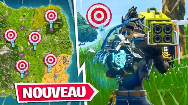 EMPLACEMENTS DES STANDS DE TIR sur Fortnite: Battle Royale