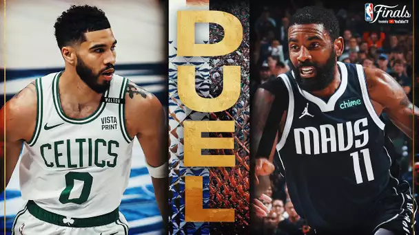 1ST HALF Finals BATTLE! Kyrie Irving (20 PTS) vs Jayson Tatum (20 PTS) In Game 3! 🔥