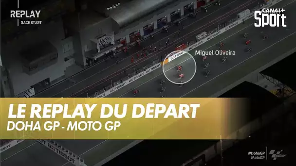 Le replay du départ de la course