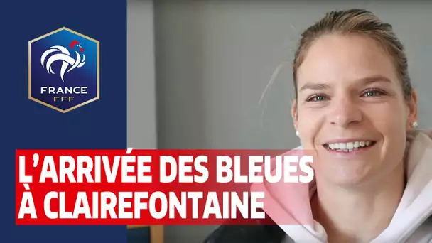 Equipe de France Féminines : l'arrivée des Bleues à Clairefontaine I FFF 2021